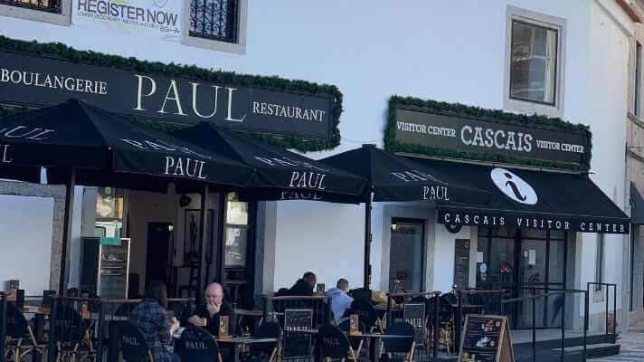 カスカイスのカフェ　PAUL