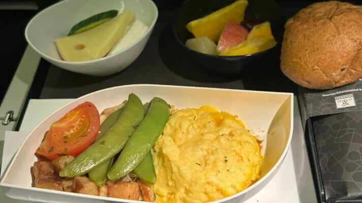 ターキッシュエアラインズの機内食