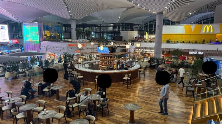 イスタンブール空港のIGA Lounge